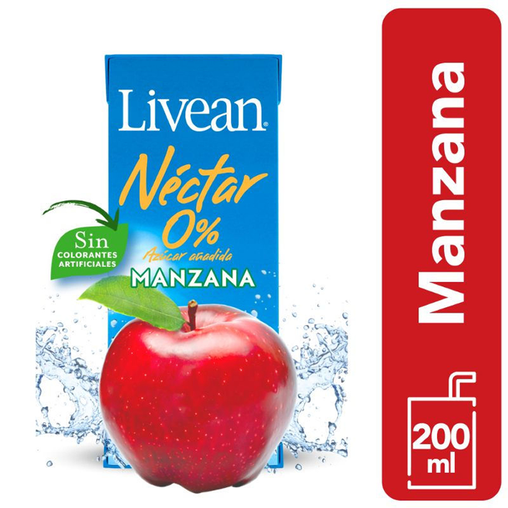 Néctar Livean Manzana 200 Ml.