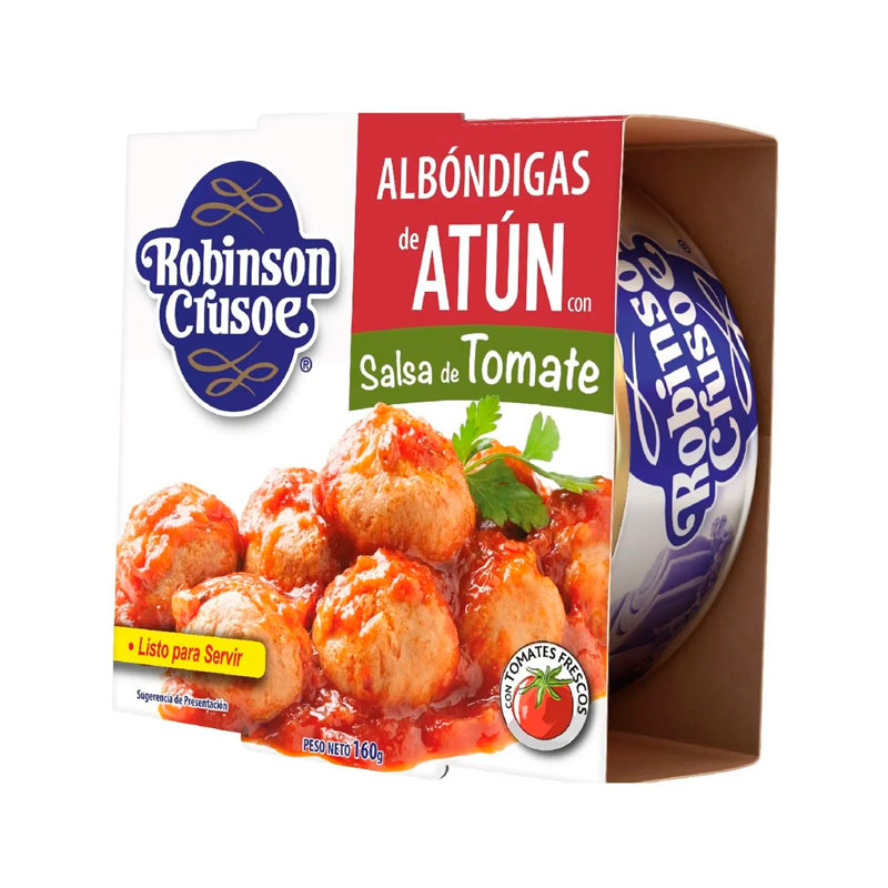 Albondigas De Atún Tomate 160 Gr (104G Dr)