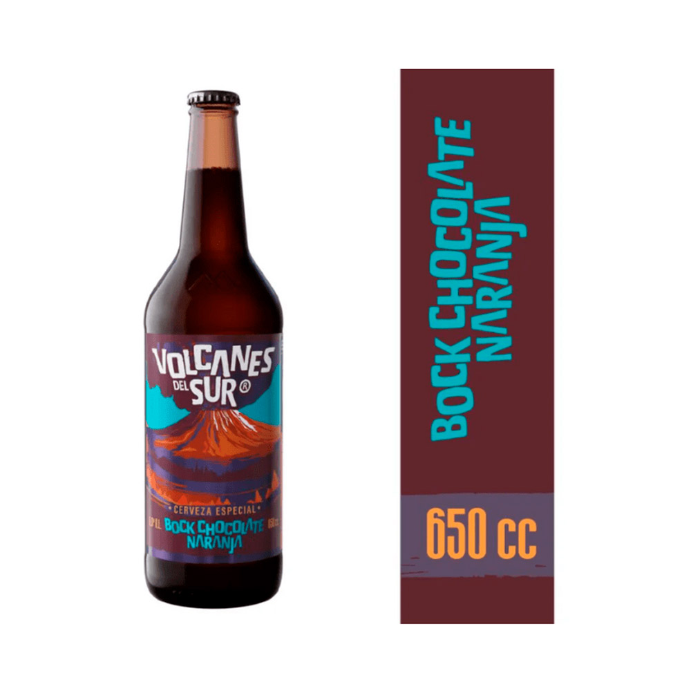 Cerveza Volcanes Bock Bot 5° 650 cc
