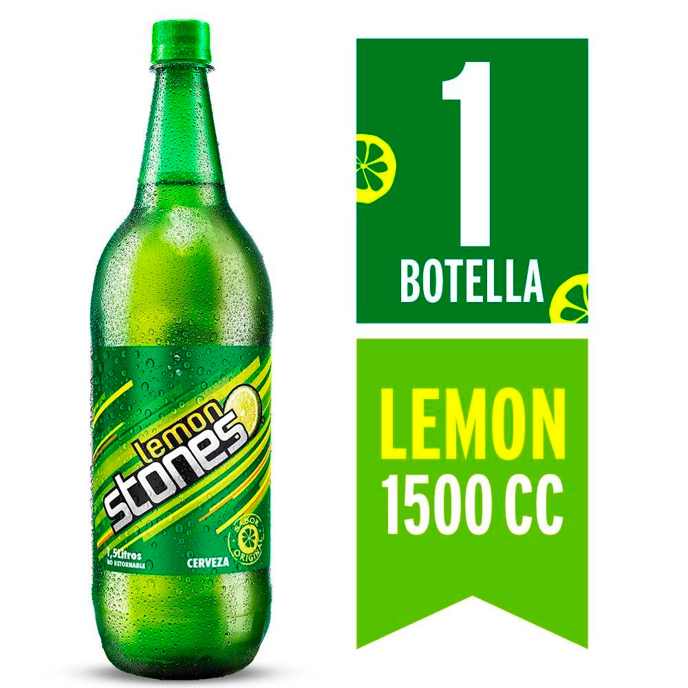 Cerveza Stones Lemon Des 1.5 Lt