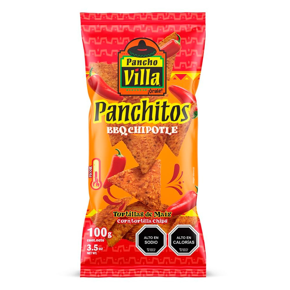 Panchito Bbq Chiplote 100 Gr