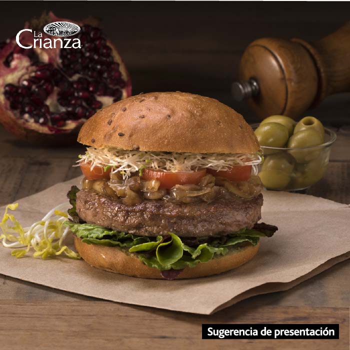 Hamburguesa Vacuno Ligth La Crianza 100 Grs