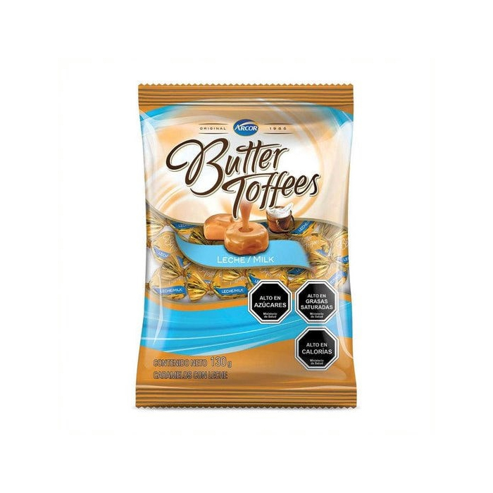 Caramelo Arcor Butter Toffees 130 gr