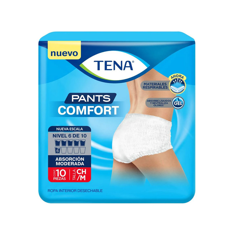 Pañal Adulto Pants Comfort Tena M 1O Unidades