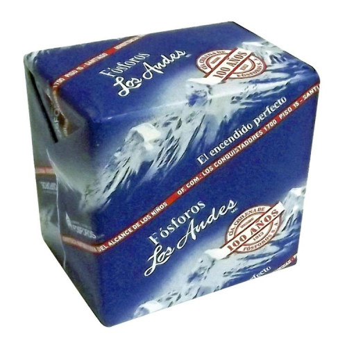 Fósforos Andes 10 Cajitas