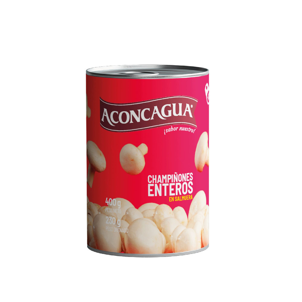Champiñones Aconcagua Entero 400 Grs
