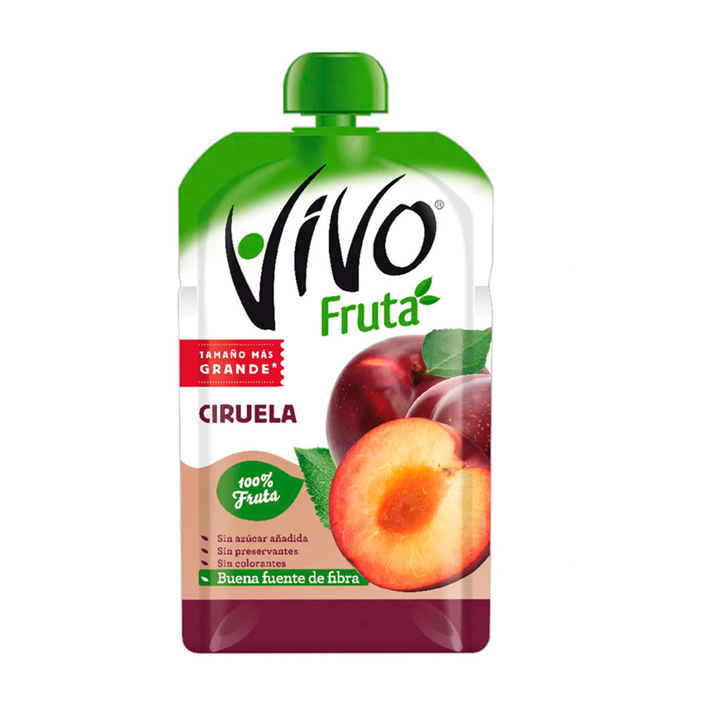 Compota Vivo Ciruela 120 gr