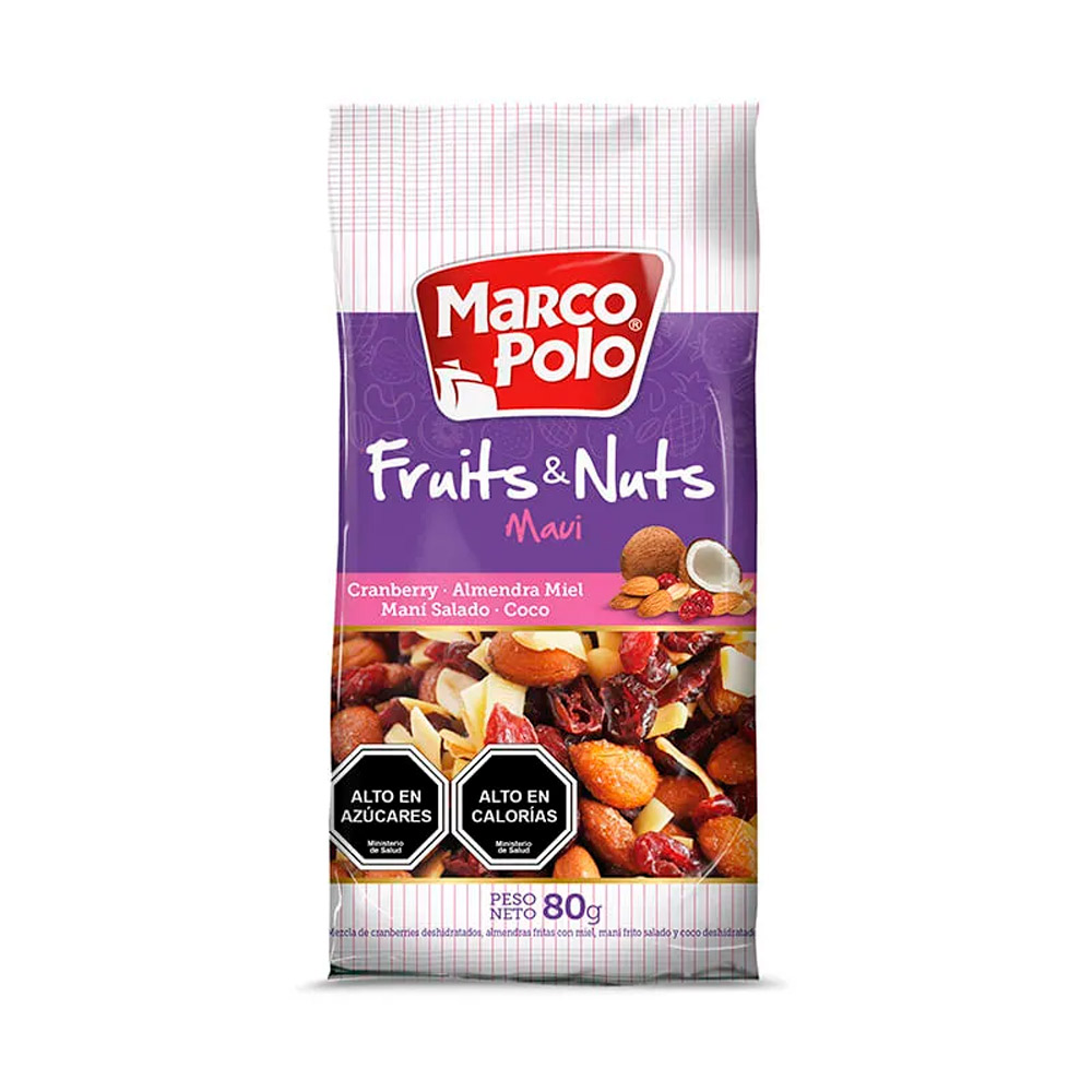 Fruits Nuts Marco Poli Morado 80 Gr