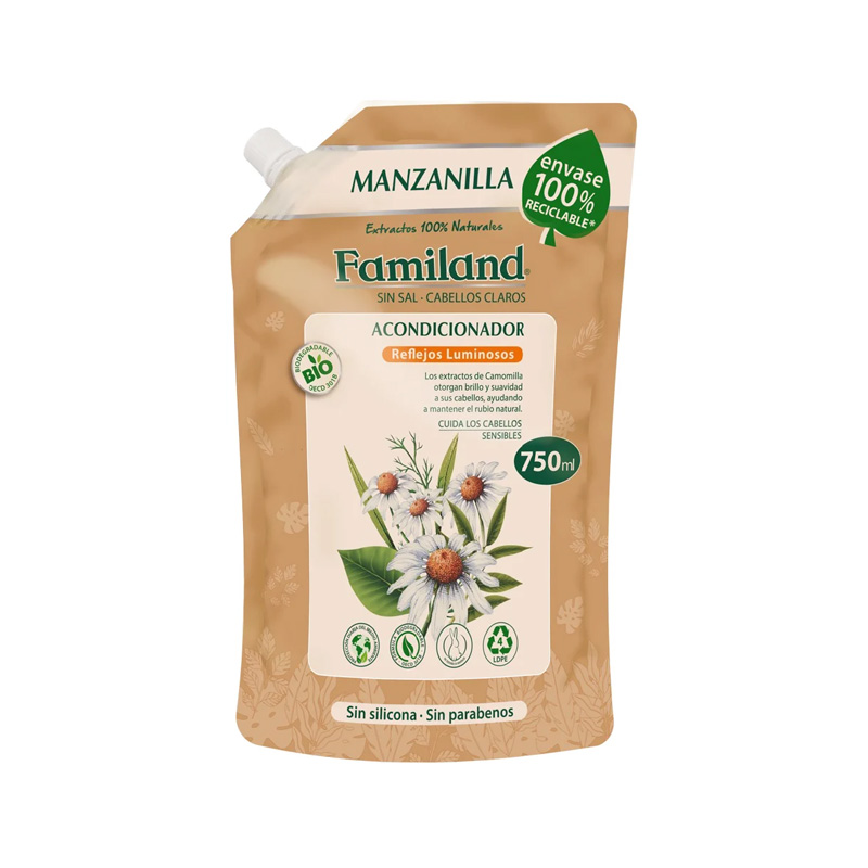 Acondicionador Familand Doypack Manzanilla 750 ml