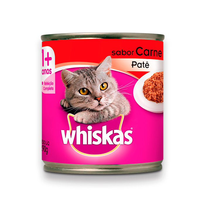 Whiskas Lata Carne Paté 290 gr