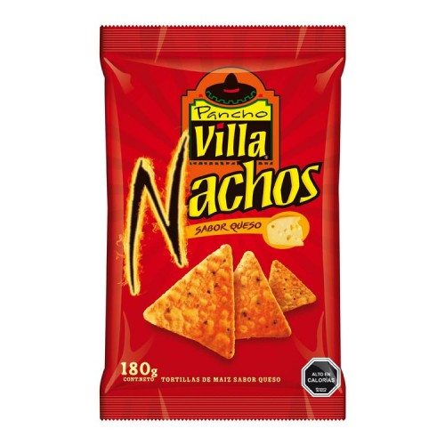 Nachos P Villa Queso 180 Grs