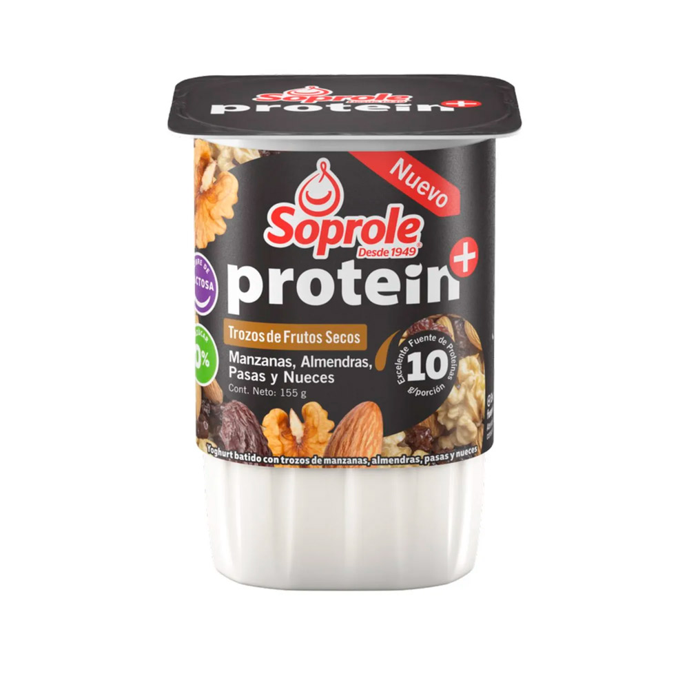Yogurt Protein Trozos Frutos Secos 155 Gr