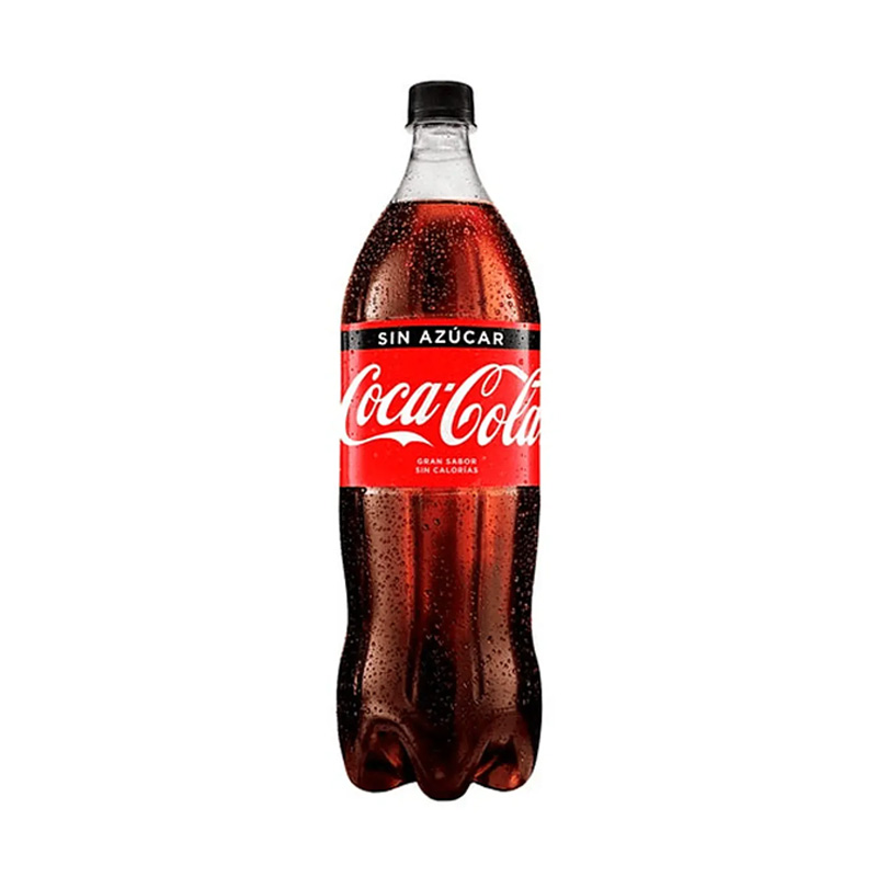 Coca Cola Sin Azúcar Desechable 1 Litro