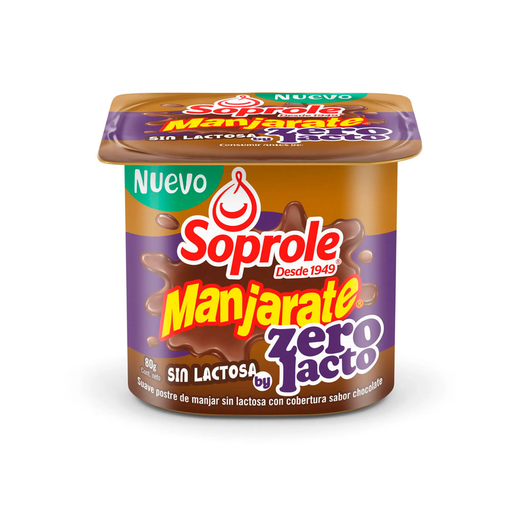 Manjarate Soprole Zerolact 80 Gr