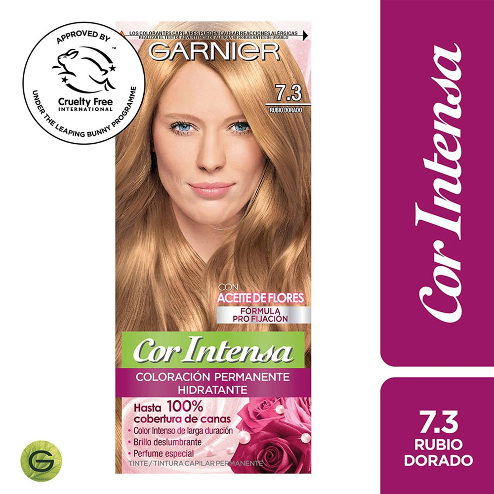 Tintura Cor Intensa 7.3 Rubio Dorado