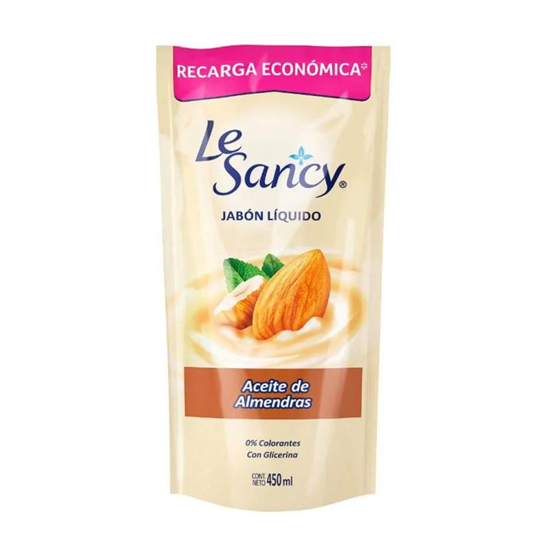 Jabón LÍquido Le Sancy Doypack 450 ml