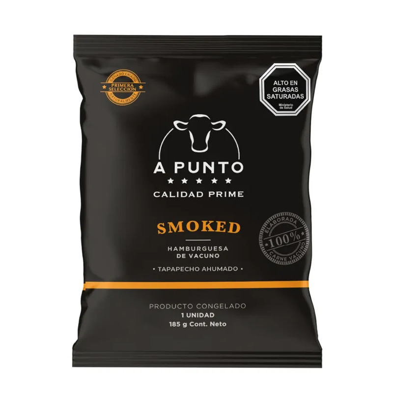 Hamburguesa Smoked A Punto 185 Grs