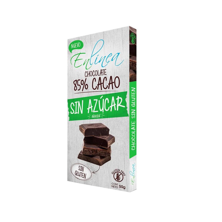 Chocolate En Linea 85% Cacao 50 gr