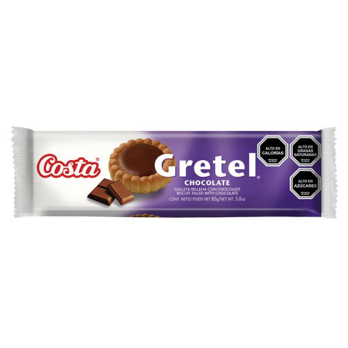 Galleta Gretel Choc/Leche 85 Gr.