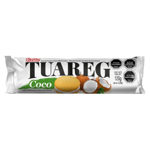 Galleta Costa Tuareg Coco 120 Grs