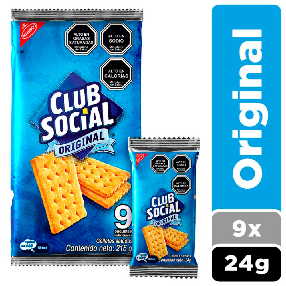 Galleta Club Social Original 216 Gr