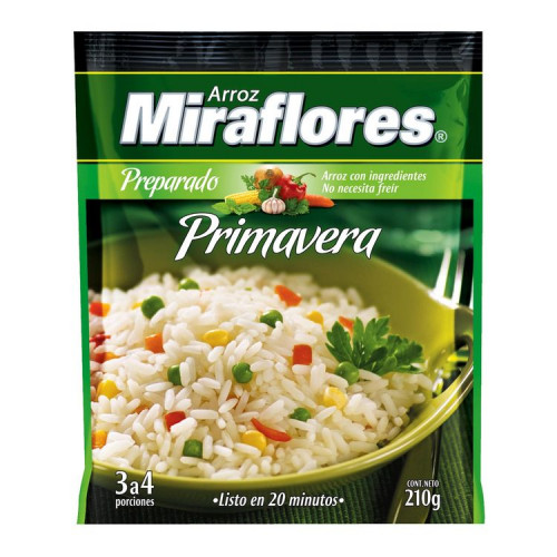 Arroz Miraflores Primavera 210 gr