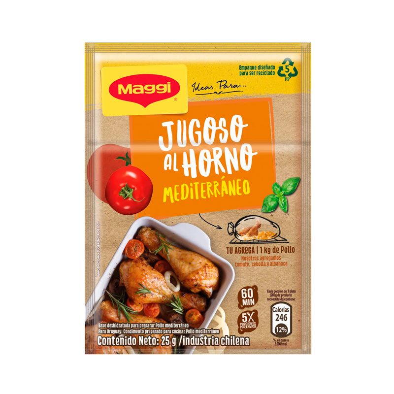 Base Maggi Jugoso Pollo Medit 34 Gr