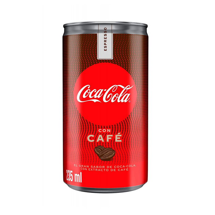 Coca Cola Café Lata 235 Cc