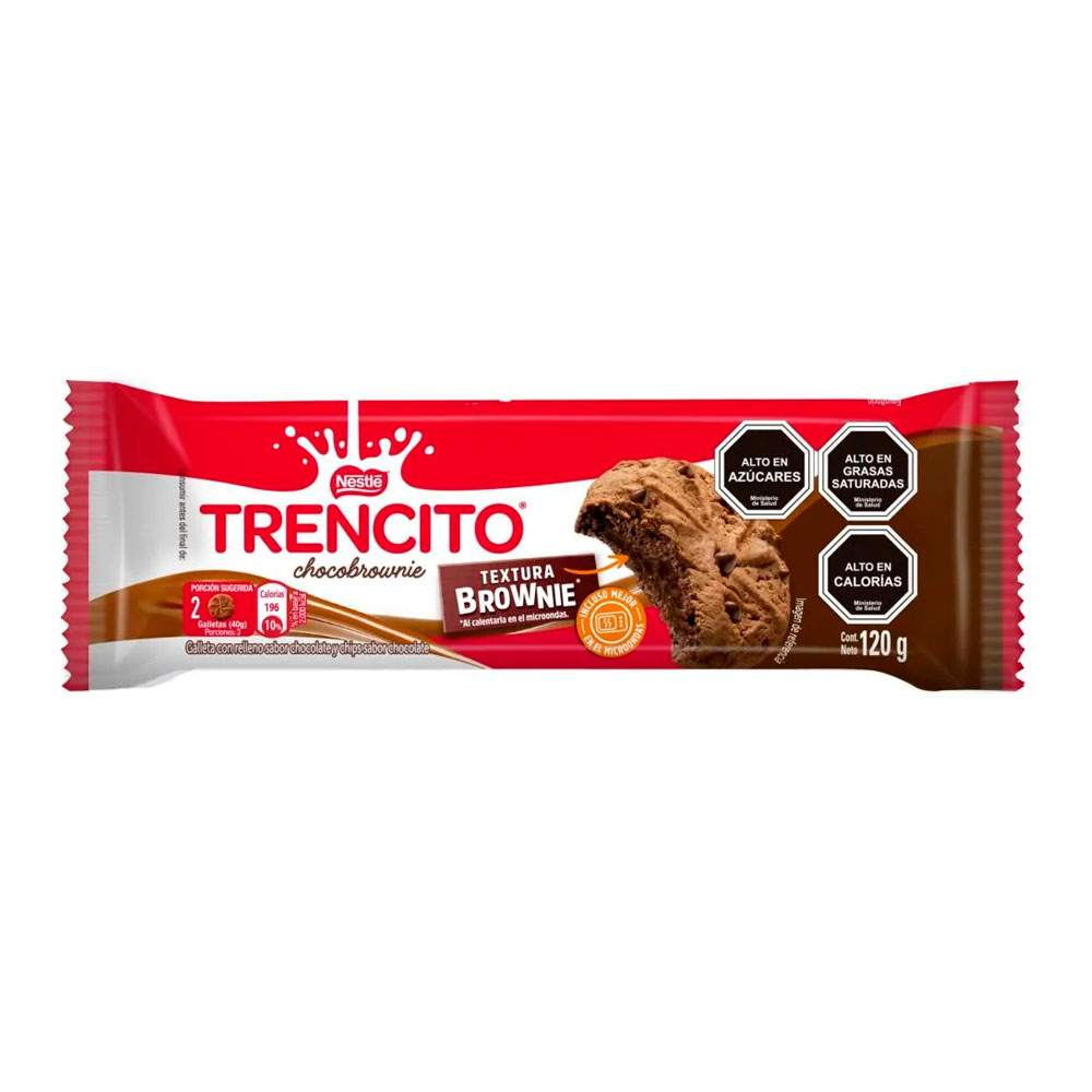Galleta Trencito Choco Brownie 120 Gr