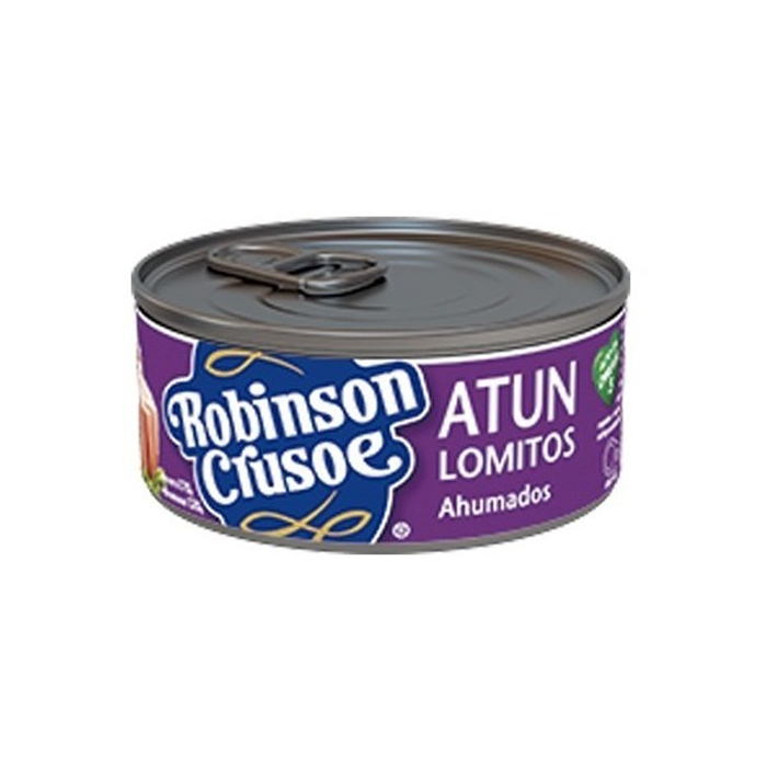 Atún Robinson Crusoe Lomo Ahumado Lata 160 gr