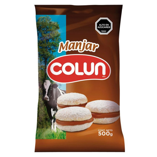 Manjar Colun Bolsa 500 Gr