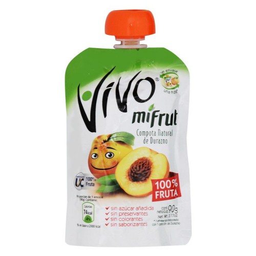 Mifrut Vivo Durazno Dp 90 Gr