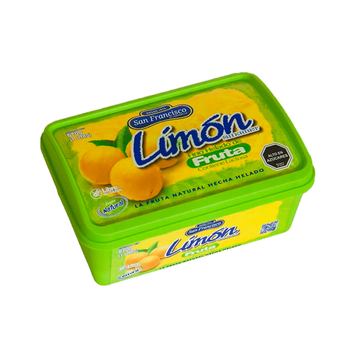 Helado San Francisco Agua Limón L