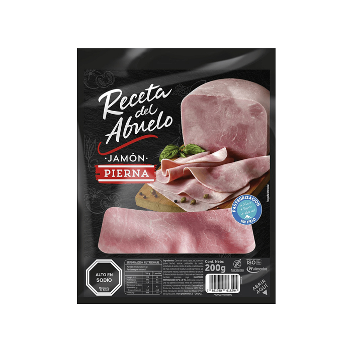Jamon Pierna Receta Del Abuelo 200 Gr