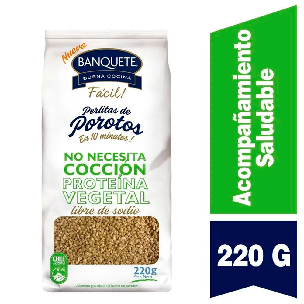 Perlitas Banquete Poroto 220 Gr