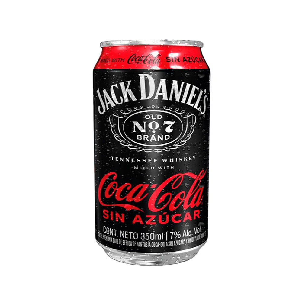 Jack And Coke S/Azúcar Lata 350