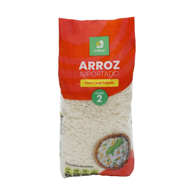 Arroz Importado Grado 2 Trébol 1 Kilo