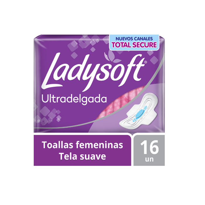 Toalla Higiénica Ladysoft Ultra Suave 16 und