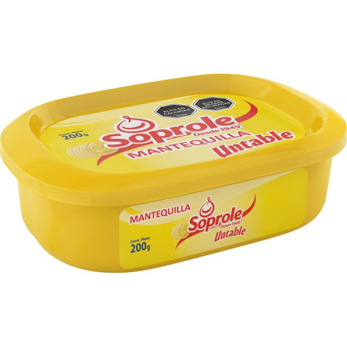 Mantequilla Untable Soprole 200 Grs