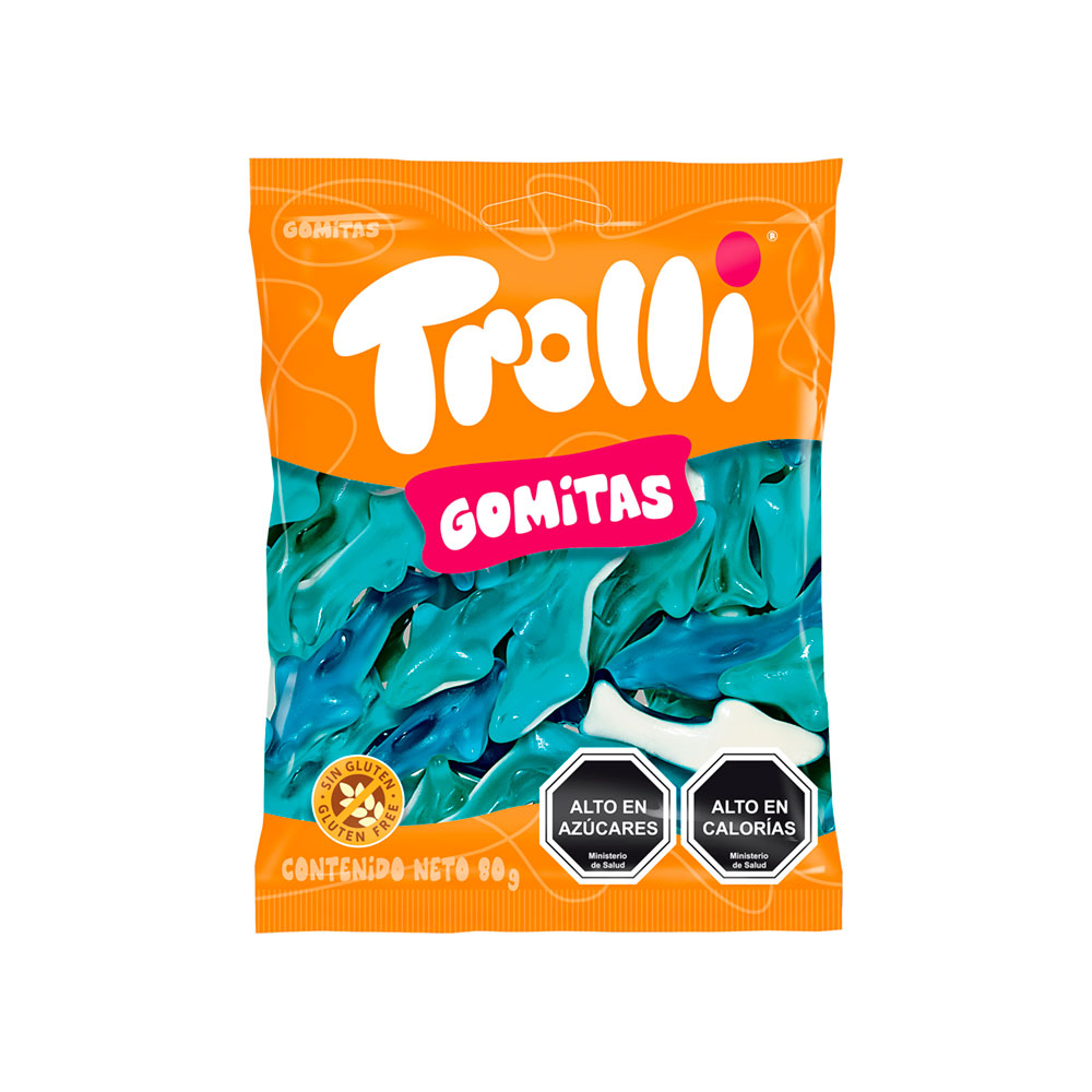 Gomita Trolli Tiburoncito 80 GRS
