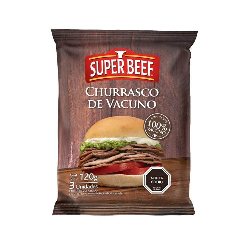 Churrasco Vacuno Superbeef  120 gr