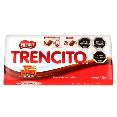 Chocolate Trencito Barra 150 Grs