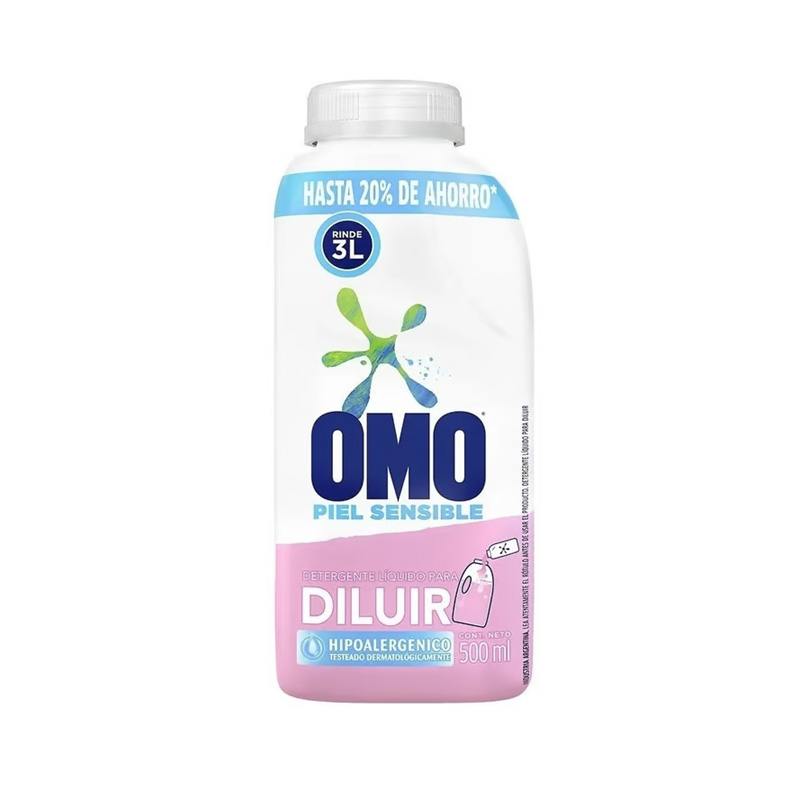 Omo Liquido Piel Sensible Para Diluir 500 ml