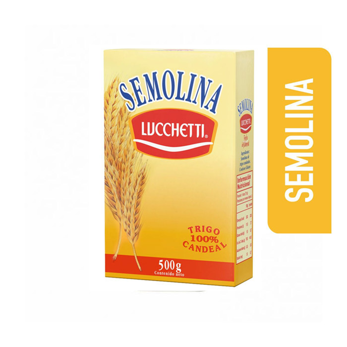 Semolina Lucchetti 500 Grs
