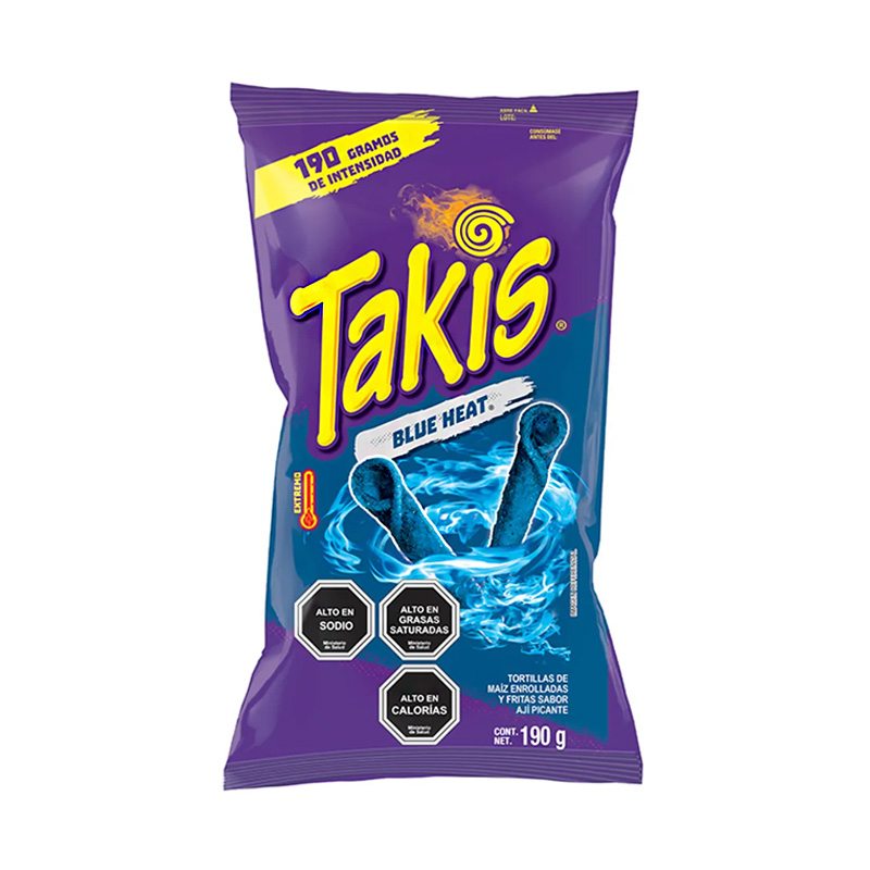 Takis Blue Heat Barcel 190 Grs