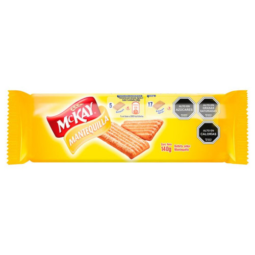 Galleta Mckay Mantequilla 140 Grs