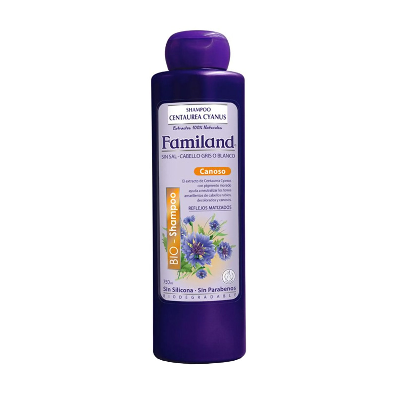 Shampoo Familand Centaurea Canoso Frasco 750 ml