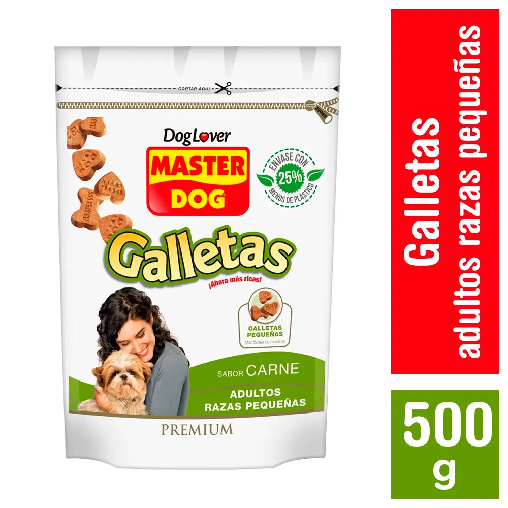 Galleta Master Dog Raza Peq Adulto 500 Gr