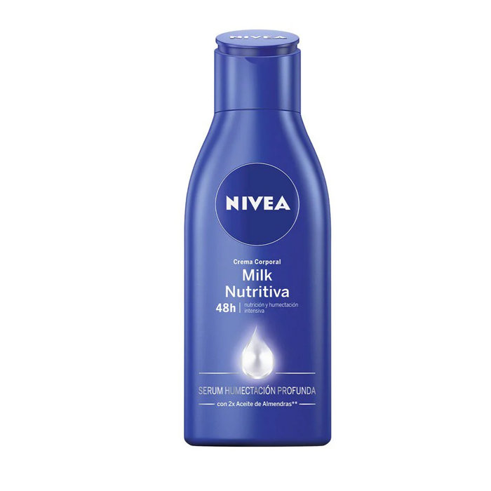 Crema Nivea Milk Nutritiva 124 Gr