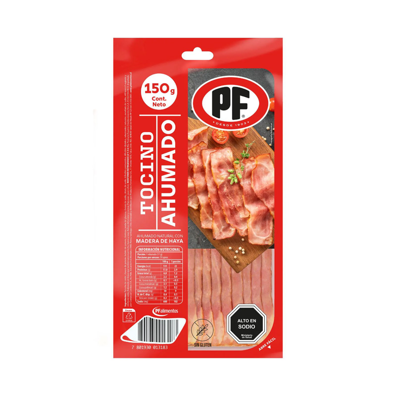 Tocino Ahumado Pf 150 grs